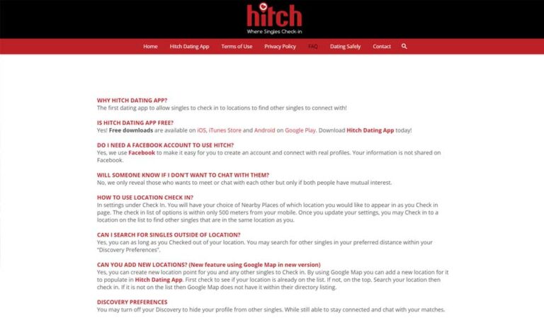 Hitch Review 2023 – Ein genauerer Blick auf die beliebte Online-Dating-Plattform